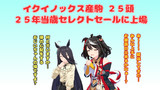 まんはったんかふぇ の ぶれいくたいむ ２４２はいめ【イクイノックス産駒 セレクトセールに上場】