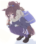 トーセンジョーダン　ポニテ