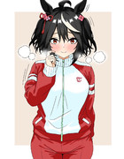 ウマ娘　キタサンブラック　トレーニング終わり