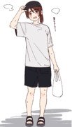汗だく