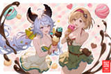 三倍アイスクリームのジータとサテュロス