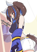 「あっつ…」