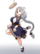 パン食い競争あかりちゃん