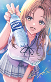 清涼飲料水広告雛菜