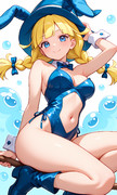 ウィッチさんの水着姿