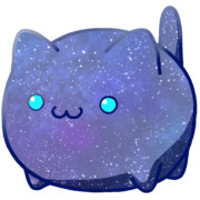 【素材】宇宙猫・マップ隠し・上からライティング【フリー素材処くらげや】