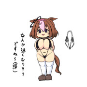 奇抜な衣装ばっかもってこられるドトウ