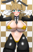 逆バニーつむぎちゃん