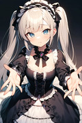 関わったら絶対にヤバい子（AIイラスト）