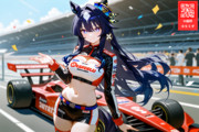 レースクイーンのヴィルシーナ
