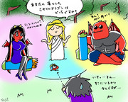 擬人化の女神①