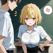 新任女教師大激怒