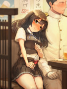 普段はできない甘えっぷりを見せる親潮ちゃん