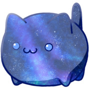 【素材】天の川猫・マップ隠し・上からライティング【フリー素材処くらげや】