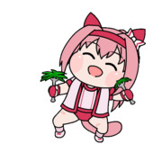 草をパクパク食べるハルウララ