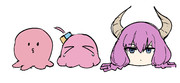 ピンクの