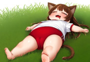 「サバァ！」「ギョエえぇ！……く、くたばっちゃう……くたばっちゃうニャン……！」