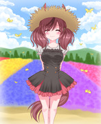 一緒にフラワーパークを歩きましょ♪