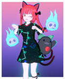 【Blender】お燐ちゃん