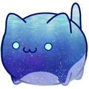 【素材】星海猫・マップ隠し・下からライティング【フリー素材処くらげや】