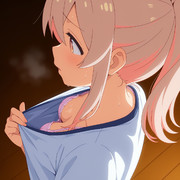 体育授業中のまひろちゃん