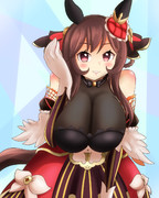 skebで描いたジェンティルドンナ