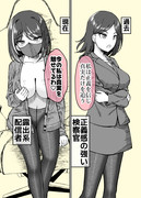 ギャップ女子「覆面と素顔」