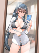 ちょっとえっちな自撮り矢矧