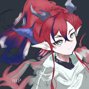 ユーくん（塗り途中１）