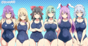 東方スク水娘