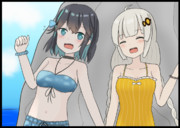 きずモカで水着