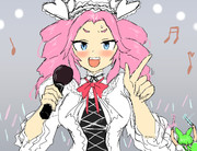 何かの歌を熱唱する四国めたん