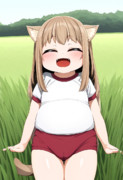 おいちいエサの匂いがするニャン！おいちい残飯エサにありつけるんだニャン♥