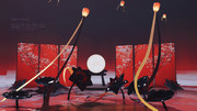 【MMDステージ配布】黒蓮花