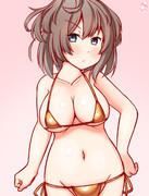 わんどろ金ビキニのシェフィ