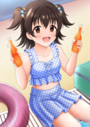 みりあちゃんと一緒にアイス
