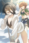 水着で浮かれてる隙を突かれたやつ