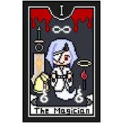 【ドット絵】TACOEIROT「1.魔術師」【COEIROINK×タロット】