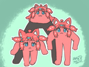 ガタイの良いミーム猫たち