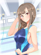 水本ゆかり×競泳水着