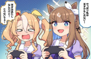 親子ゲーム実況でキャラとられる危機に会うパンドラ