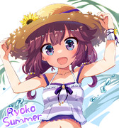 【まちカドまぞく】納涼！水着良ちゃん