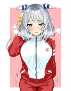 ウマ娘　ヒシミラクル　トレーニング終わりに