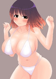 【白蓮ですからビキニも白いのって……もう///】