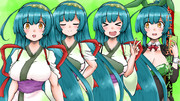 もにょもけ式東北ずん子立ち絵
