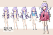 ディアちゃん　立ち絵素材V1.1
