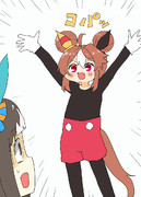 風水に従ったファッションにしたらどこかで見た事ある感じになったリッキーちゃん