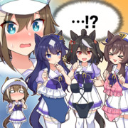 水着ぱかライブ情報発表以降、シュヴァちの周りで行われる変な会議