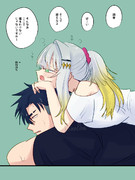 腕立て伏せ中