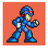 ドット絵 「エックスSJ-O」 ロックマンX風